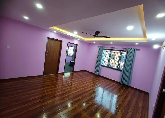 Authentic Nepali In 994 Sqft Flat In Peaceful Envirnment Near Swayambbhu * Katmandú