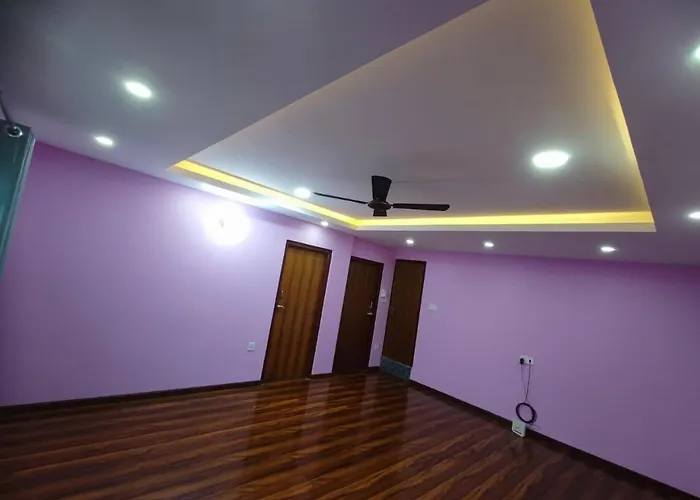 Habitación en casa particular Authentic Nepali In 994 Sqft Flat In Peaceful Envirnment Near Swayambbhu Katmandú