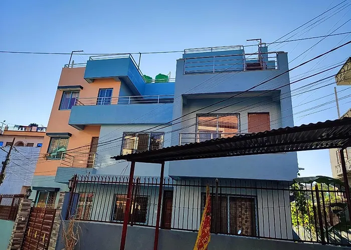 Authentic Nepali In 994 Sqft Flat In Peaceful Envirnment Near Swayambbhu Habitación en casa particular