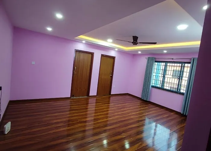 Habitación en casa particular Authentic Nepali In 994 Sqft Flat In Peaceful Envirnment Near Swayambbhu Katmandú