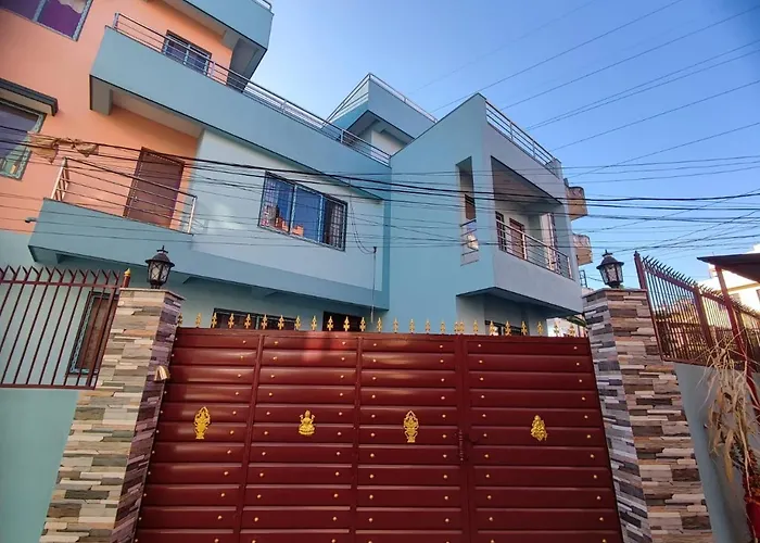 Authentic Nepali In 994 Sqft Flat In Peaceful Envirnment Near Swayambbhu Habitación en casa particular *